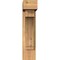Ekena Millwork Imperial Block Smooth Bracket w/ Offset Brace, Western Red Cedar, 5 1/2"W x 16"D x 24"H BKT0604X16X24IMP05SWR - alternate 3
